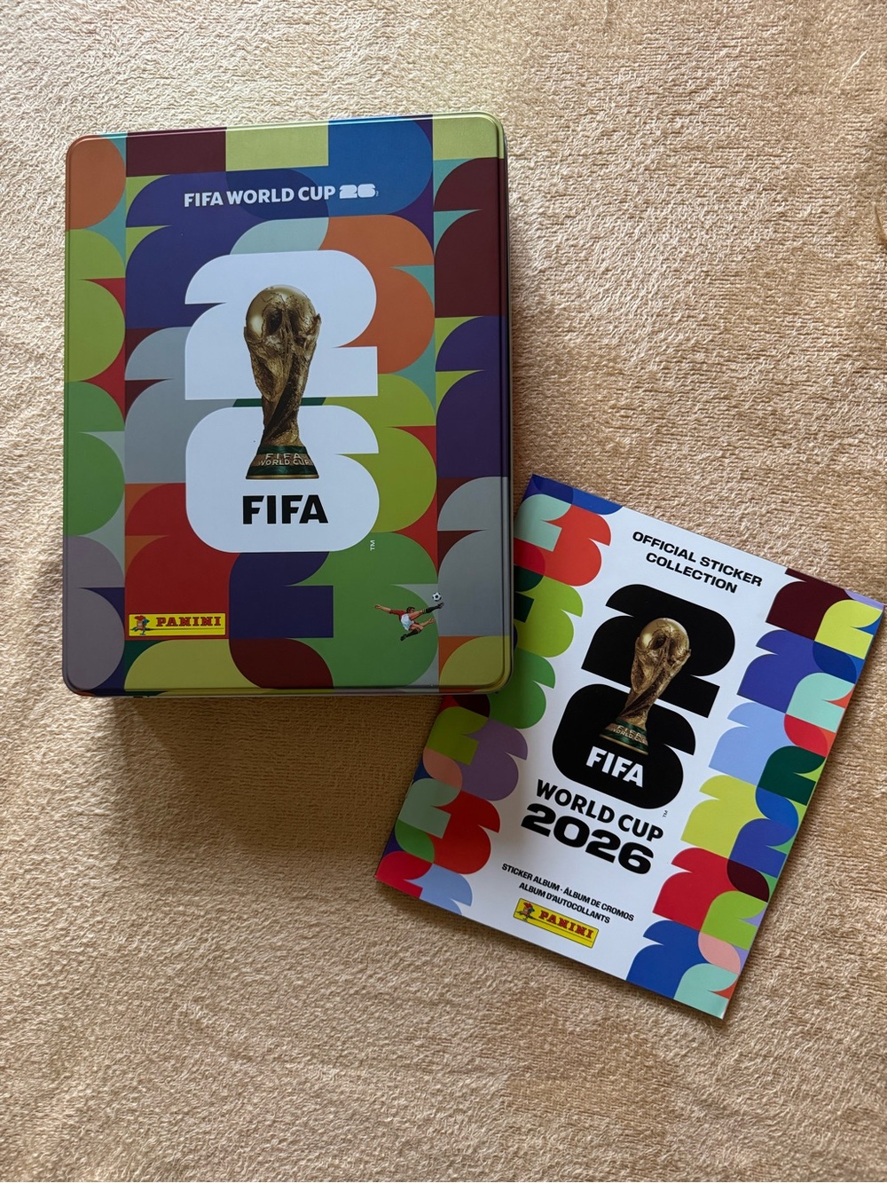 Panini FIFA World Cup 2026 Official Sticker Tin  and Sticker Book